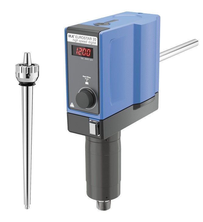 德國IKA懸臂式攪拌機(jī)Eurostar 20 High Speed Digital Package